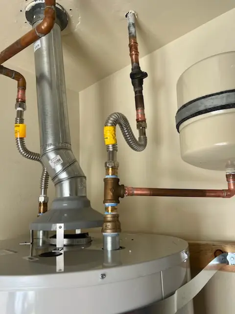 Water heater installation and plumbing repair in Strathmore